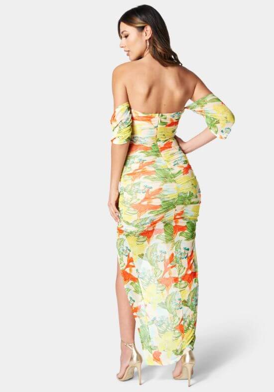 amalfi-palm-floral-printed-off-shoulder-dress