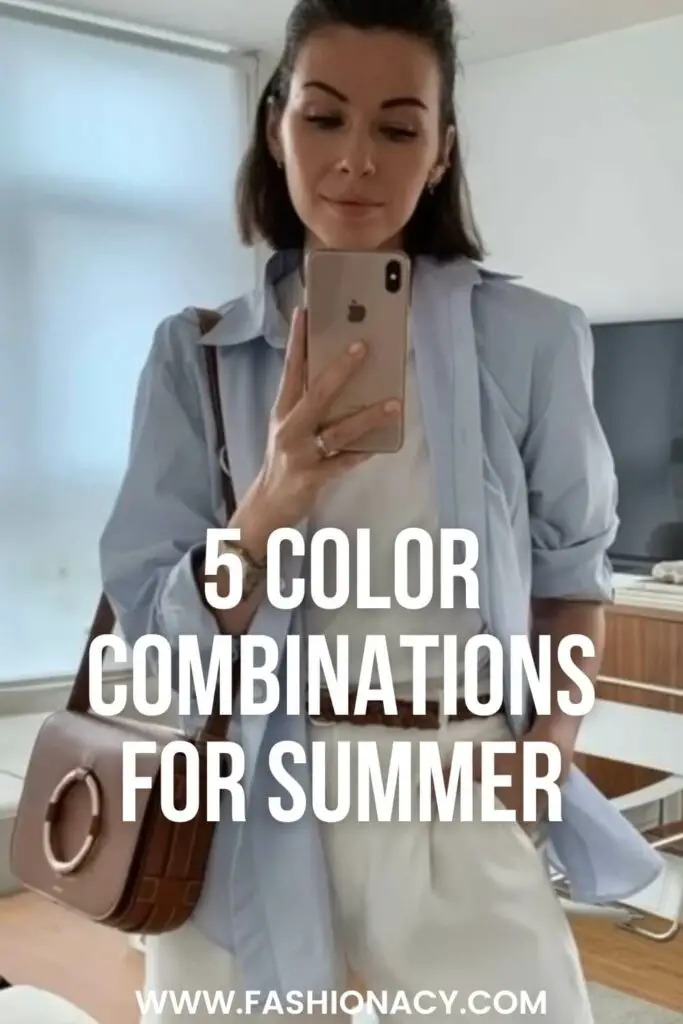 Color Combinations For Summer