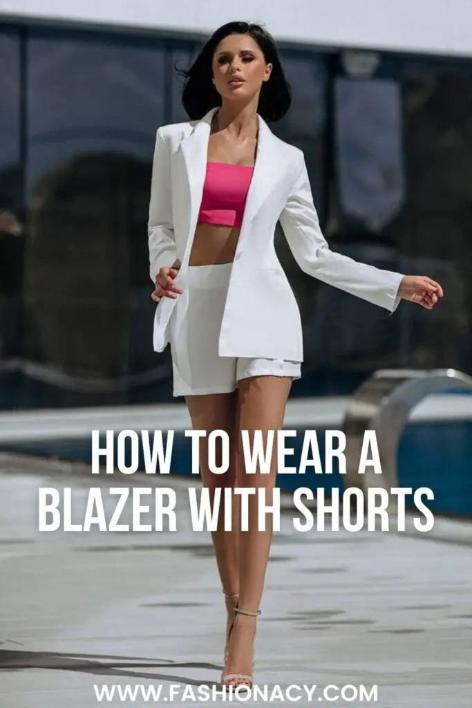 how-to-wear-shorts-and-blazer