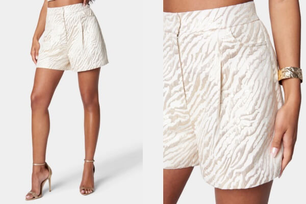 jacquard shorts