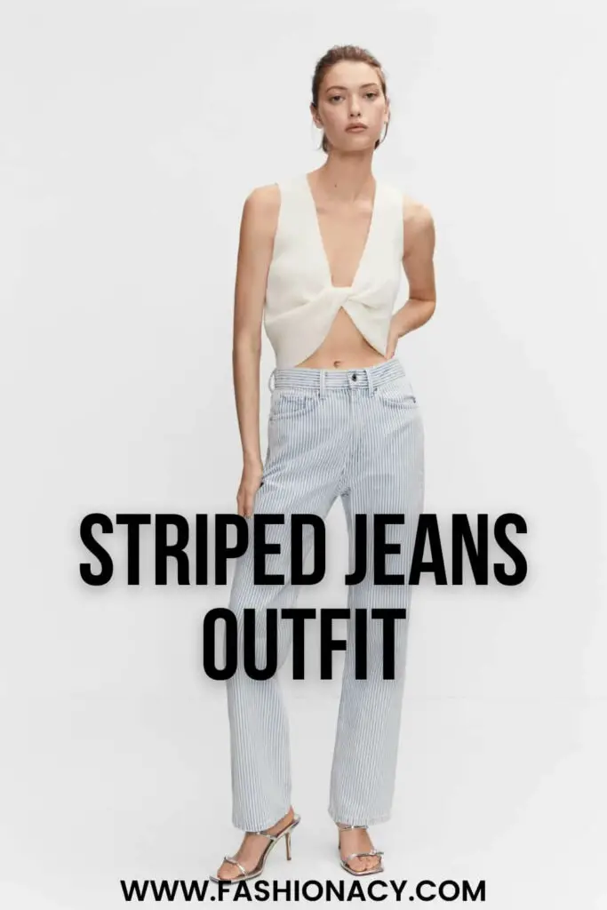 Stripes Jeans Outfit Summer