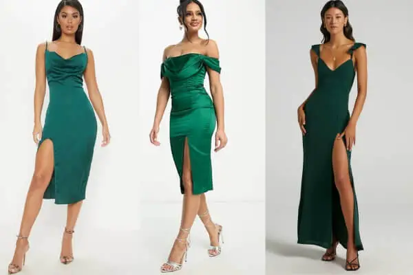 What to Wear With Emerald Green Dress?