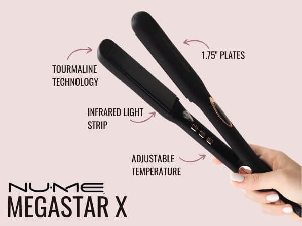 1.75 inch hair straightener