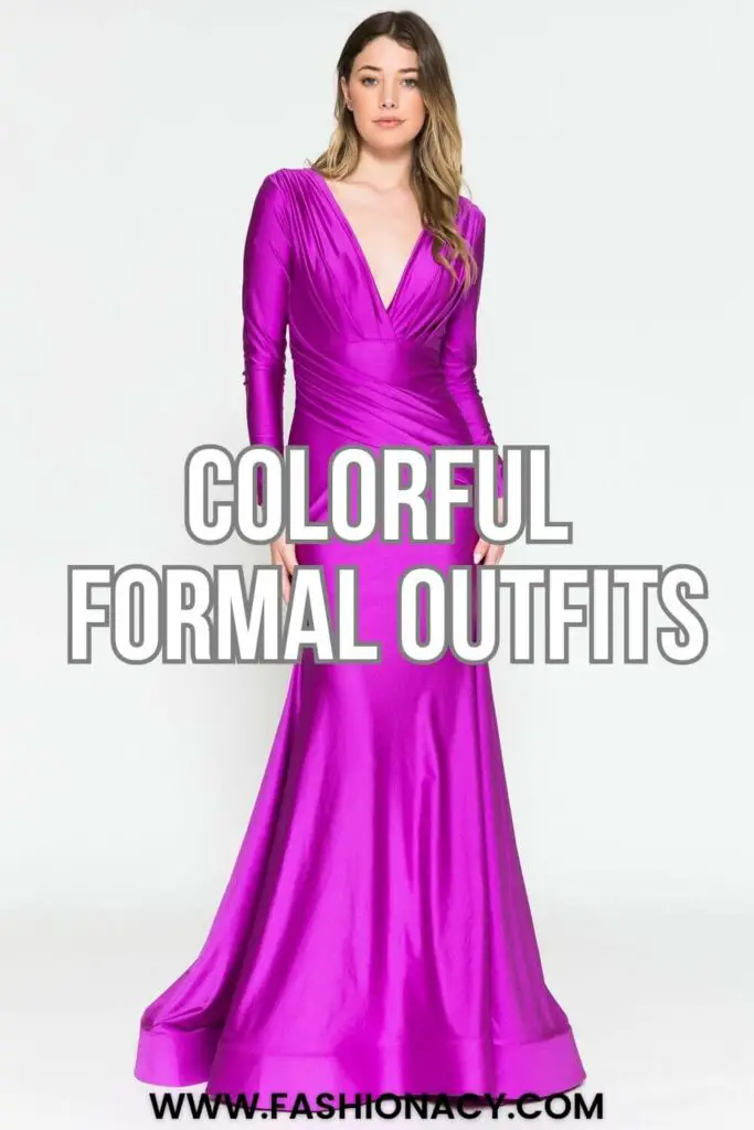 Colorful Formal Dress