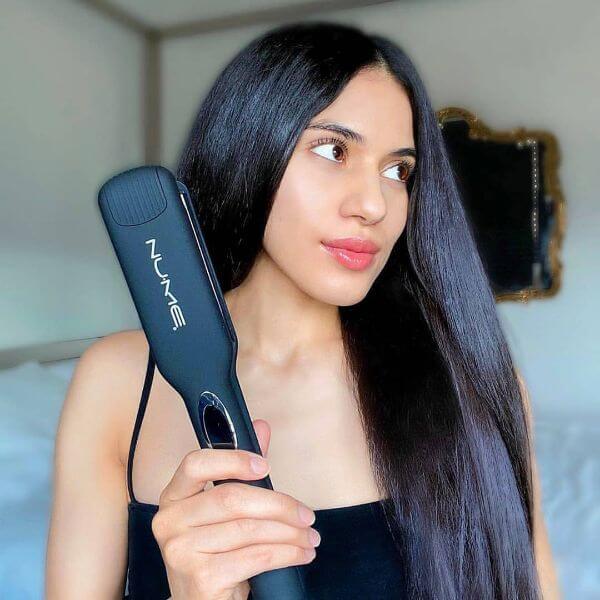 wide plate hair  straightener