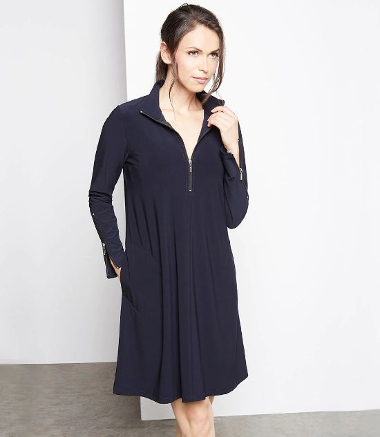 Long-Sleeve-Zip-Up-Travel-Dress-navy