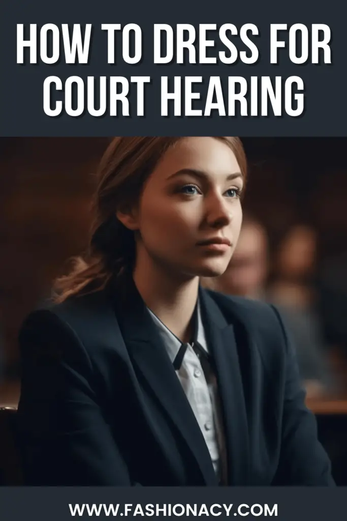 How to Dress For Court Hearing, Women