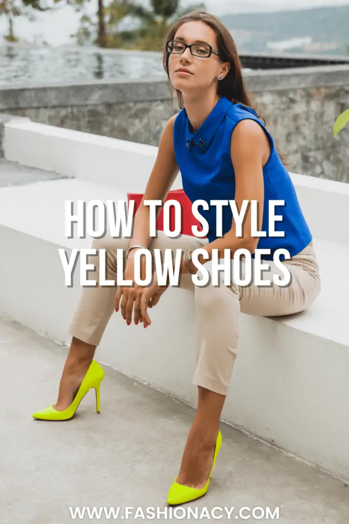How to Style Yellow Shoes