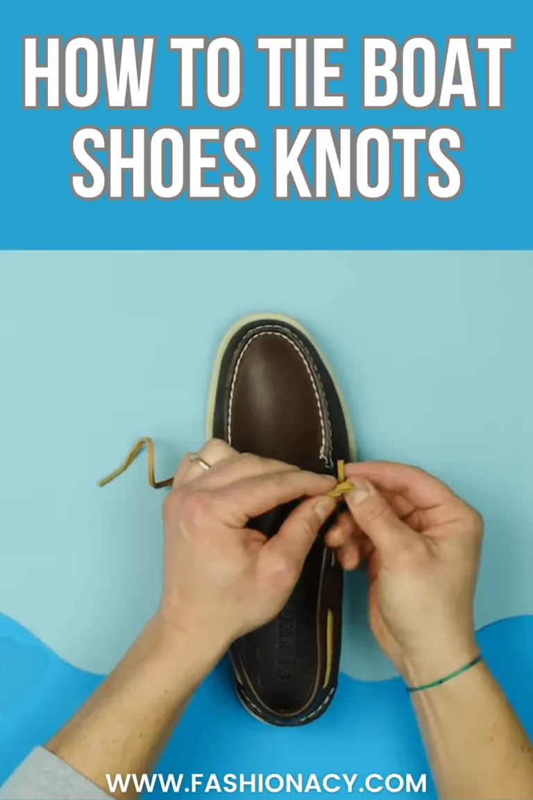 How to Tie Boat Shoes Knots