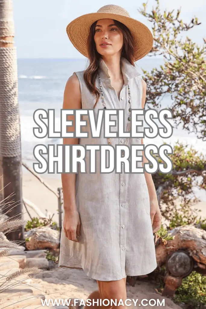 sleeveless-shirtdress-outfit