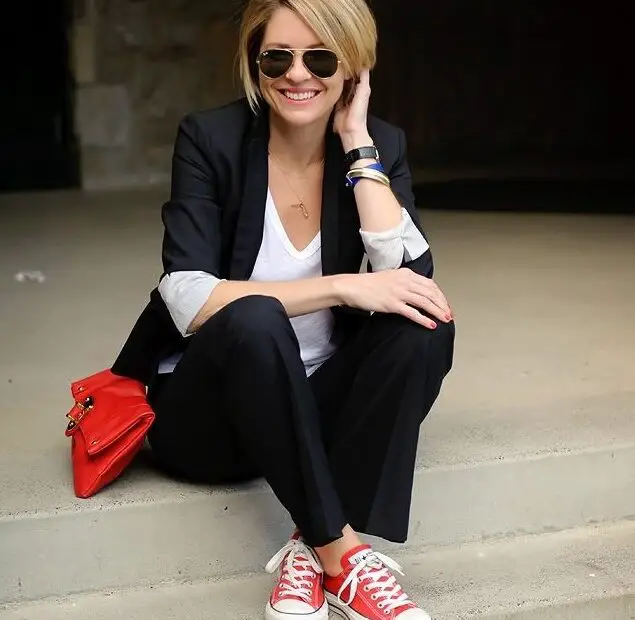 Styling Red Converse