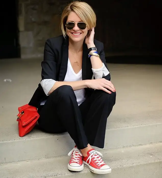 Styling Red Converse