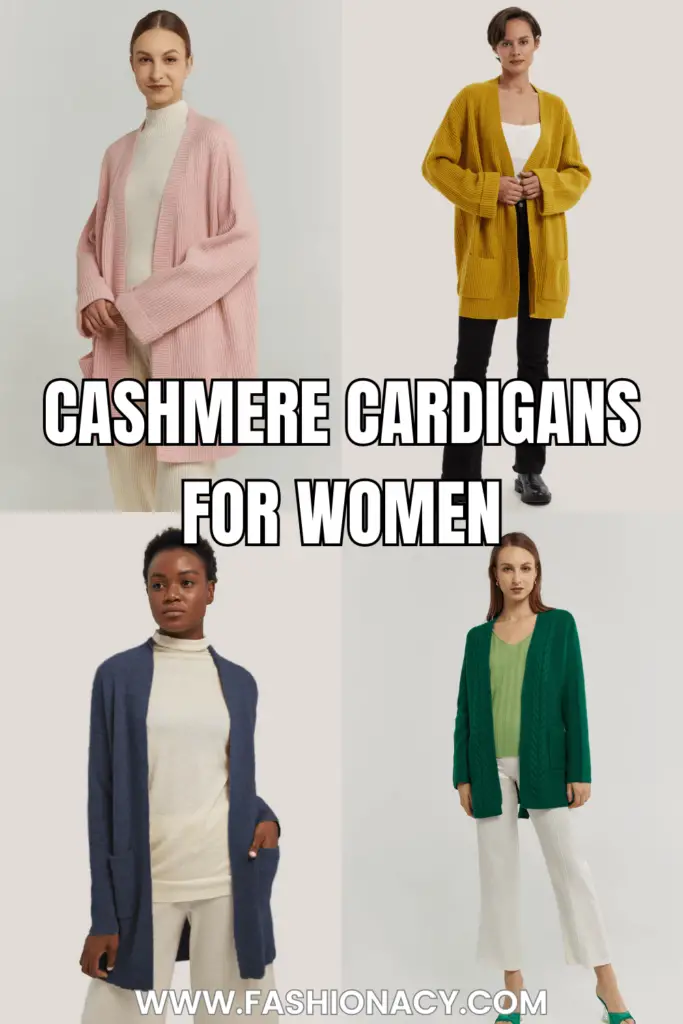 Cashmere Cardigans For Women