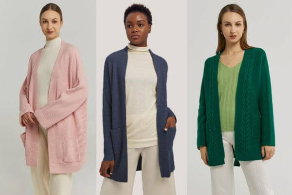 Cashmere Cardigans For Women