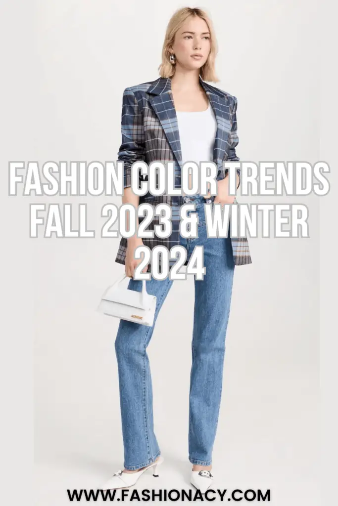 Fashion Color Trends Fall 2023 & Winter 2024