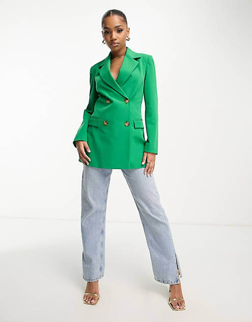 Green Blazer Outfits For Women