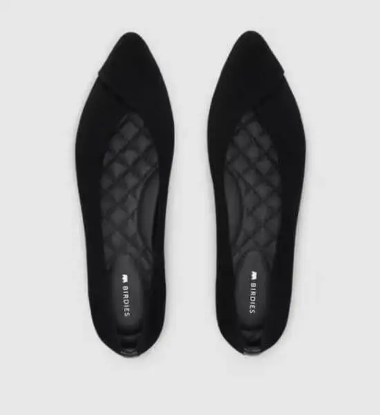 most-comfortable-black-flats-pointed-toe