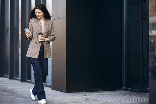 Office Outfits With Sneakers Women