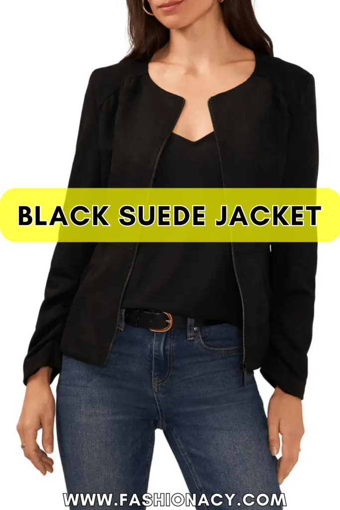 Black Suede Jacket