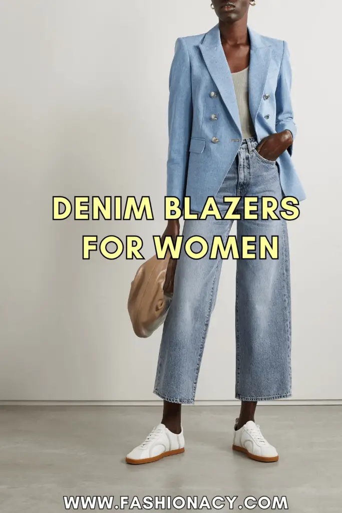 Denim Blazers For Women