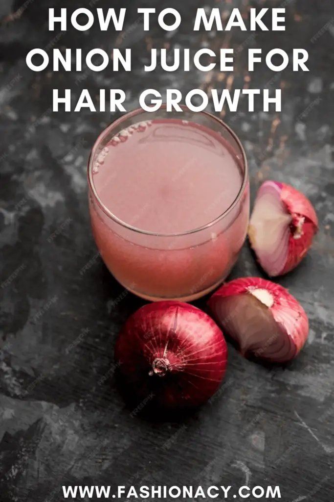 How to Make Onion Juice For Hair Growth