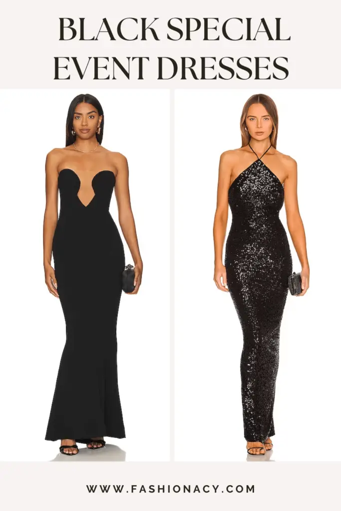 Special Event Dresses Black