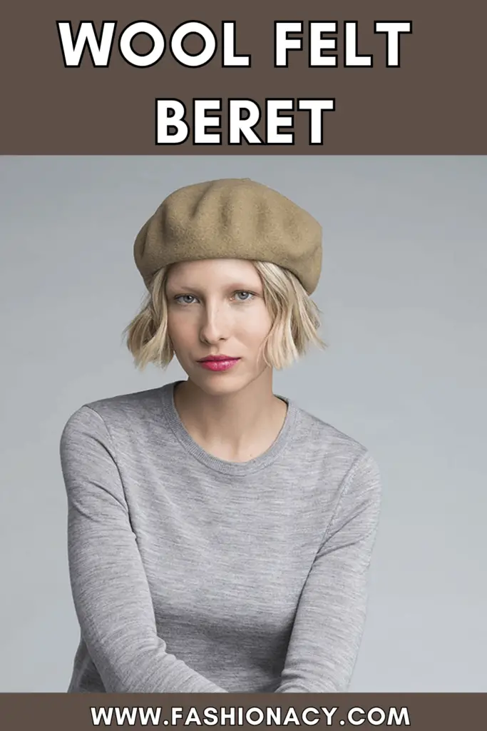 Wool Felt Beret