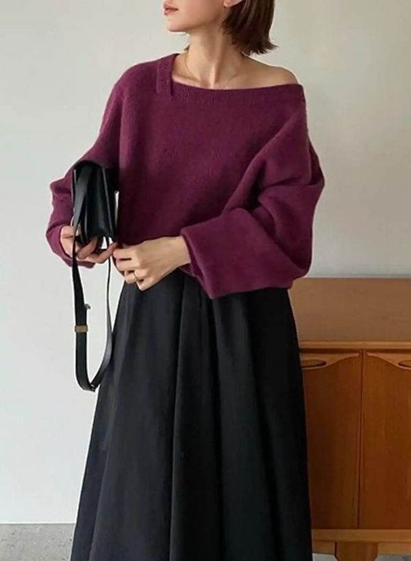 asymmetric-shoulder-wool-jumper