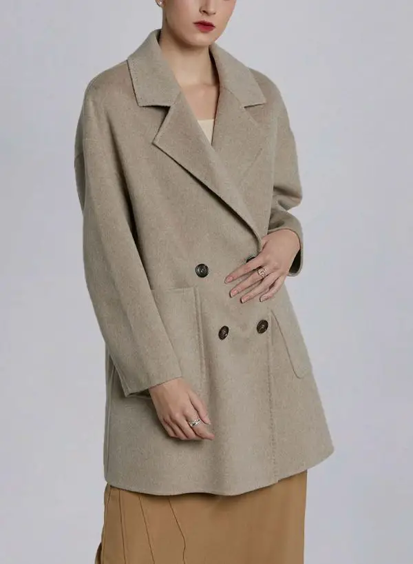 cashmere-double-breasted-short-coat