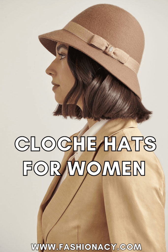 cloche hats for women