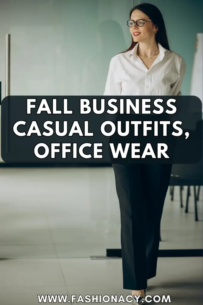 Fall Business Casual Outfits, Office Wear