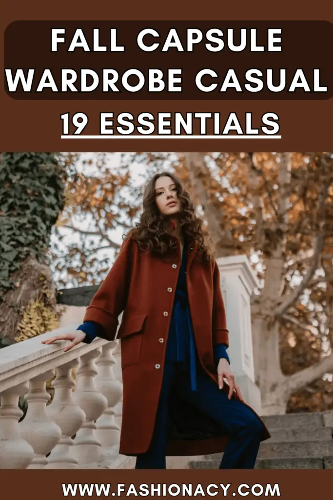 Fall Capsule Wardrobe Casual