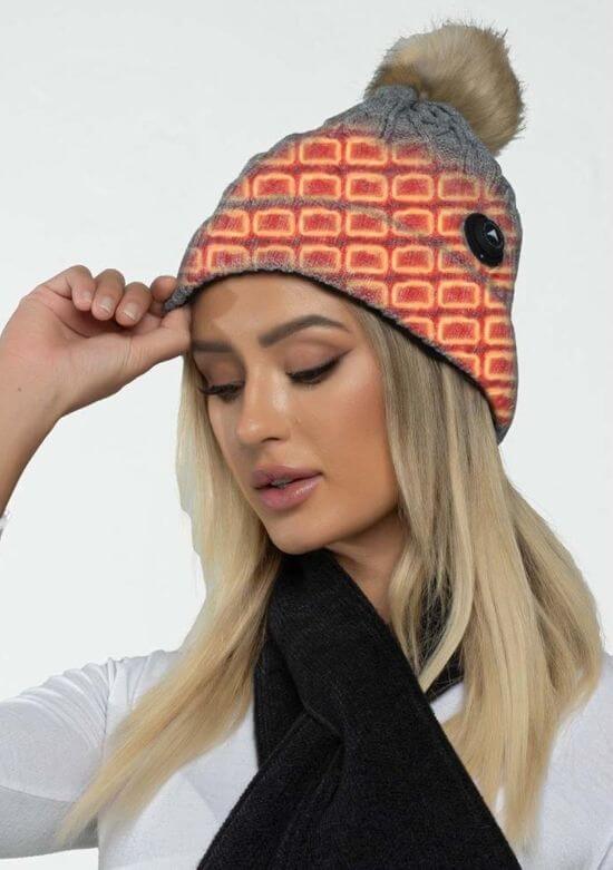 fndn-heated-cable-knit-beanie