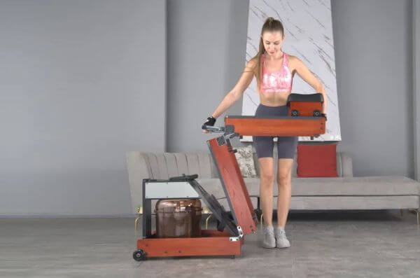 foldable water rowing machine