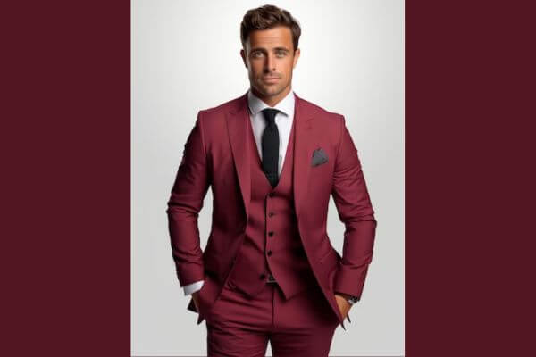 How to Match a Burgundy Suit - Color Combinations for Men