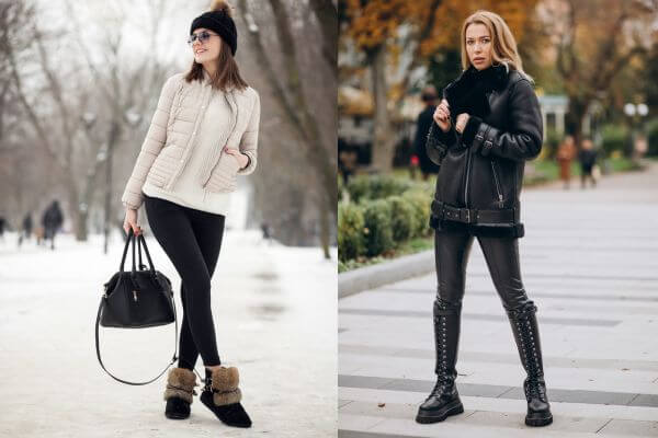 How to Wear Leggings in Winter
