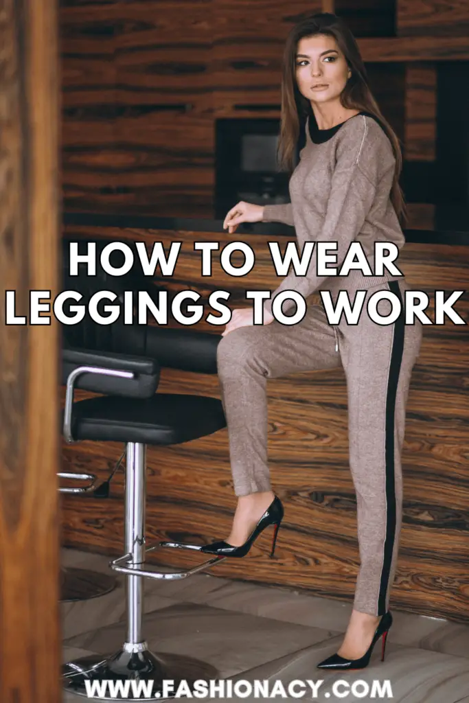 How to Wear Leggings to Work