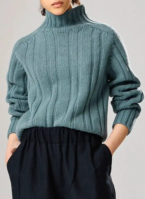 knitted-high-neck-wool-jumper