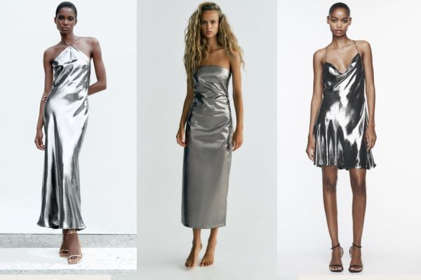 metallic-dress-outfit