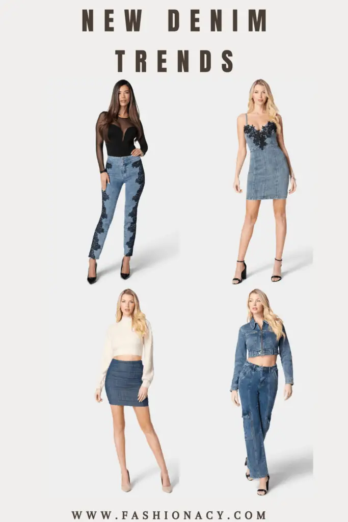 new denim trends