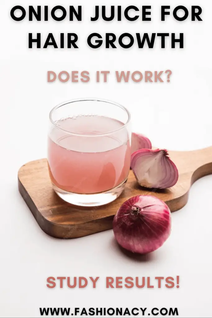 Onion Juice For Hair Growth