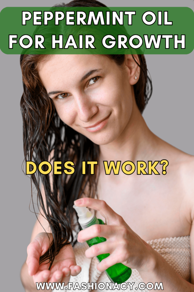 peppermint oil for hair growth