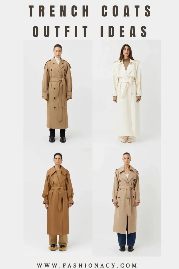 Trench Coats Outfit Ideas