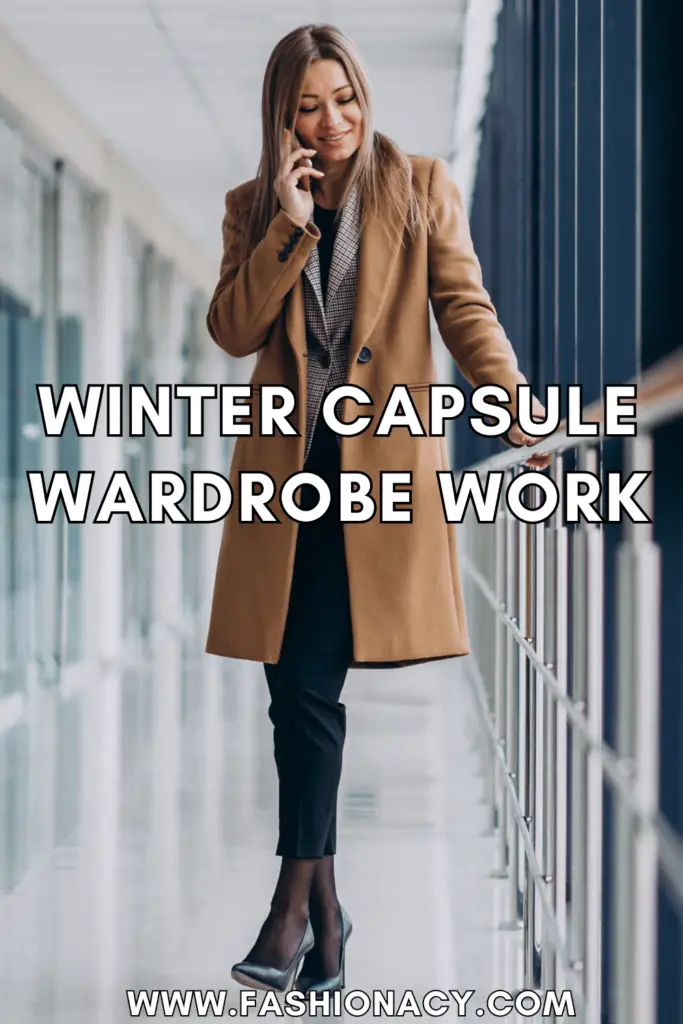 Winter Capsule Wardrobe Work