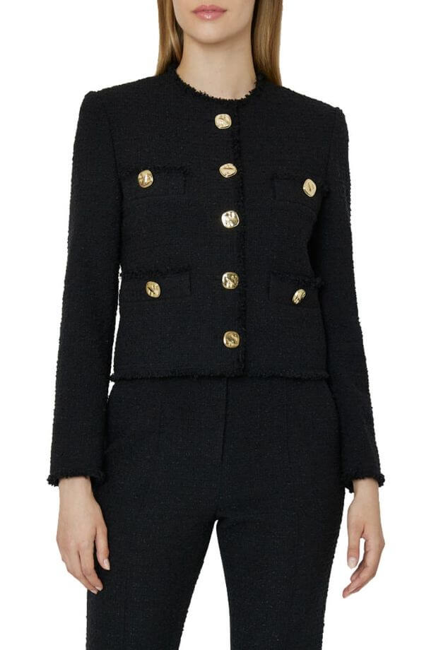 Boucle Jacket Outfit Classy