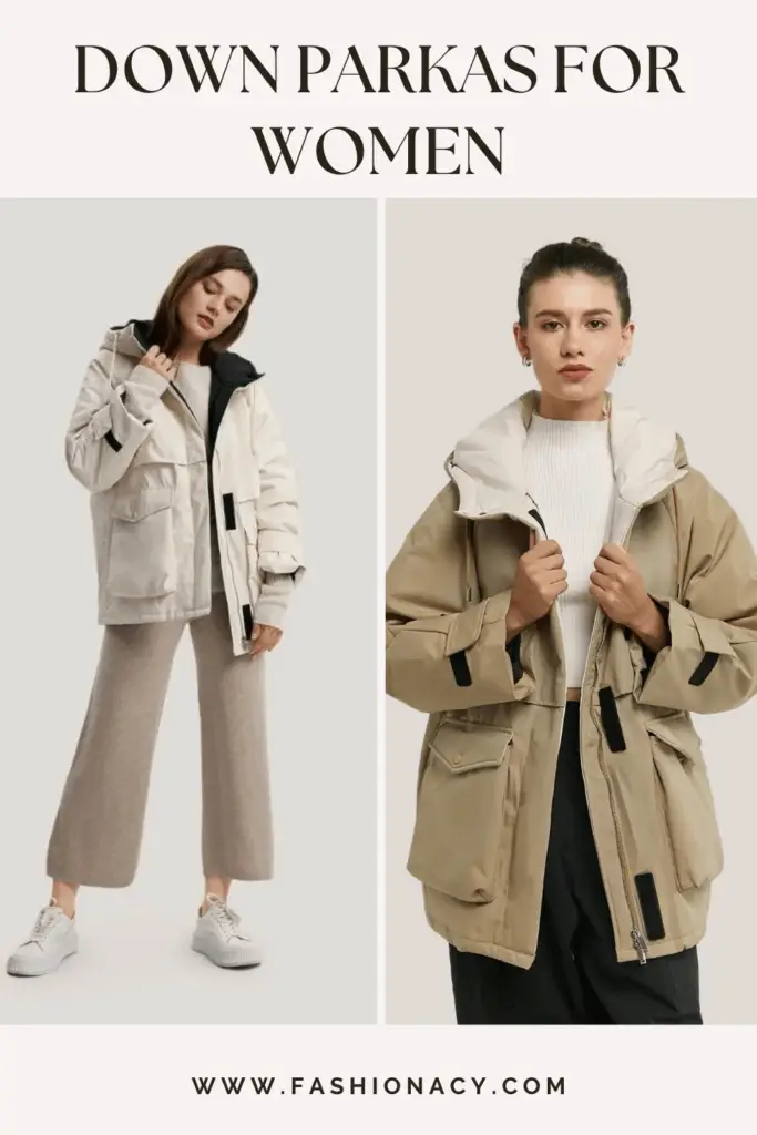 Down Parkas For Women