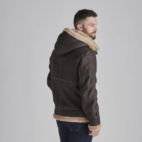 Flight Jacket With Hood