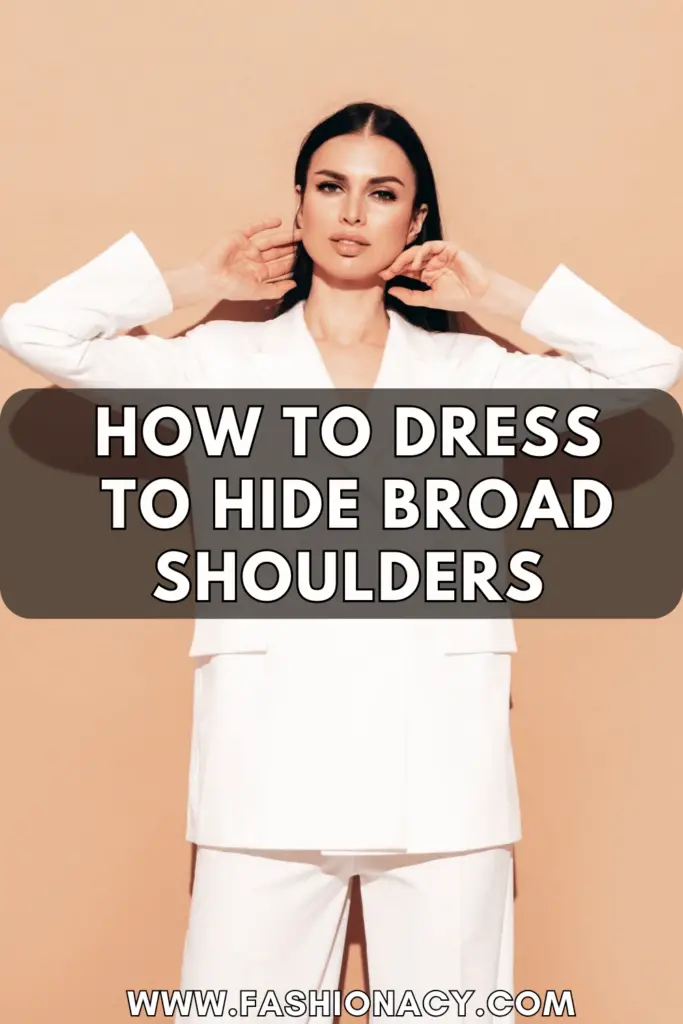 How to Dress to Hide Broad Shoulders 