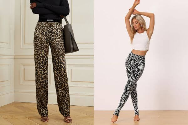 How to Wear Animal Print Pants