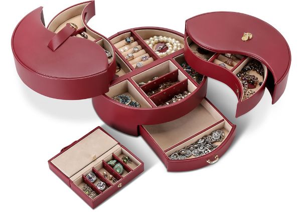 Jewelry Box For Necklaces, Earrings and Rings